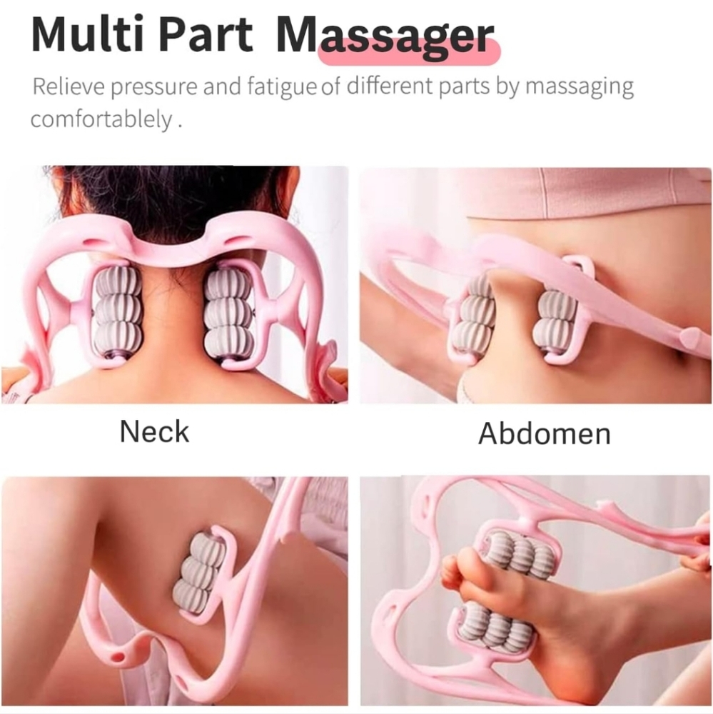 Handheld Massager with 6 balls Massage Point for Deep Tissue Pain Relief